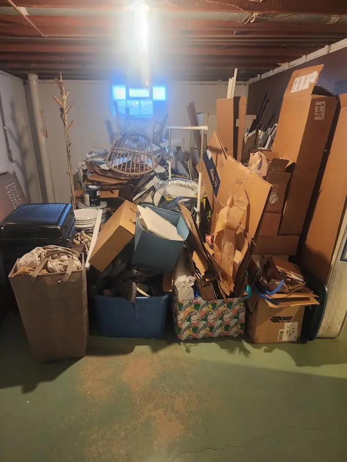 Roll-off dumpster container at job site for Construction Dumpster Rental in Glenpool